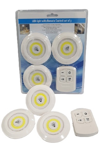 UN Set De Luces X3 Con Control